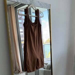 Bumpsuit XS brown short onesie